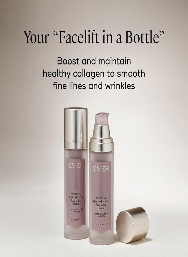 سيروم إيفر يوثفول كواترو ببتيد للوجه والعينين مع LSR10 - 30 مل - علاج لشد وتنعيم الخطوط حول العينين والفم والوجه - Image 2